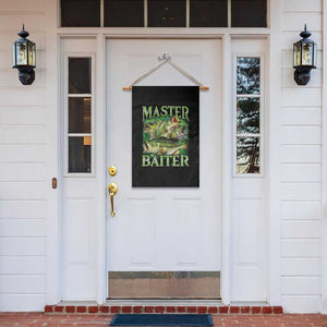 Master Baiter Garden Flag Funny Bass Fishing Fisher Bootleg Graphic TS10 Print Your Wear