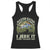 Retro Master Baiter Racerback Tank Top Funny Bass Fishing Fisher TS10 Black Print Your Wear