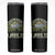 Retro Master Baiter Skinny Tumbler Funny Bass Fishing Fisher TS10 Black Print Your Wear