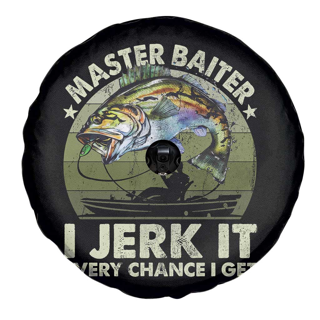 Retro Master Baiter Spare Tire Cover Funny Bass Fishing Fisher TS10 Print Your Wear