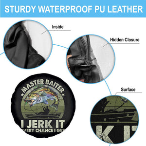 Retro Master Baiter Spare Tire Cover Funny Bass Fishing Fisher TS10 Print Your Wear