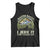 Retro Master Baiter Tank Top Funny Bass Fishing Fisher TS10 Black Print Your Wear