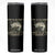Born To Go Fishing Skinny Tumbler Forced School Fisherman Camouflage US Flag TS10 Black Print Your Wear