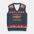 Funny Fishing V-Neck Knit Sweater Vest Mines So Big I Have To Use Two Hands Gag Gift TS10 Navy Red Print Your Wear
