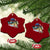 Funny Fishing American Flag Ceramic Ornament Patriotic Fisherman Family Gift TS10 Print Your Wear