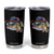 Funny Fishing American Flag Tumbler Cup Patriotic Fisherman Family Gift TS10 Black Print Your Wear