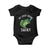 Lucky Fishing Baby Onesie Funny Fisherman Fish Lovers TS10 Black Print Your Wear
