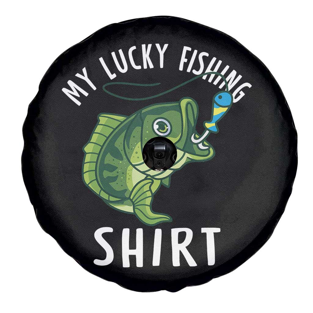 Lucky Fishing Spare Tire Cover Funny Fisherman Fish Lovers TS10 Print Your Wear