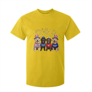 Labrador Retriever Americas 250th Anniversary T Shirt For Kid 4th July US 250 Years Of Freedom Dog Lovers 1776 2026