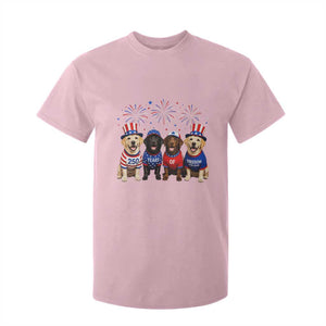 Labrador Retriever Americas 250th Anniversary T Shirt For Kid 4th July US 250 Years Of Freedom Dog Lovers 1776 2026