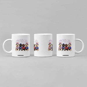 Labrador Retriever Americas 250th Anniversary Coffee Mug 4th July US 250 Years Of Freedom Dog Lovers 1776 2026
