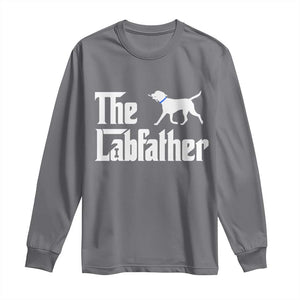 Funny Labrador Dad Long Sleeve Shirt The Lab Father Fathers Day Gifts For Dog Lovers Dad