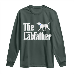 Funny Labrador Dad Long Sleeve Shirt The Lab Father Fathers Day Gifts For Dog Lovers Dad