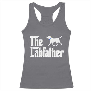 Funny Labrador Dad Racerback Tank Top The Lab Father Fathers Day Gifts For Dog Lovers Dad