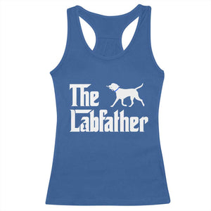 Funny Labrador Dad Racerback Tank Top The Lab Father Fathers Day Gifts For Dog Lovers Dad