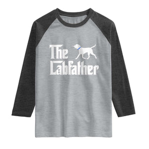 Funny Labrador Dad Raglan Shirt The Lab Father Fathers Day Gifts For Dog Lovers Dad
