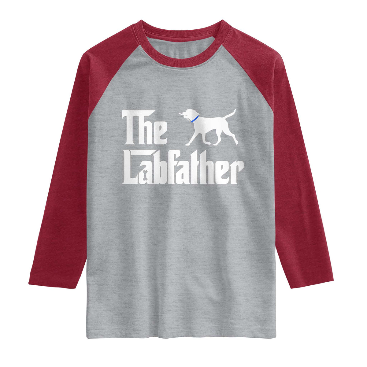 Funny Labrador Dad Raglan Shirt The Lab Father Fathers Day Gifts For Dog Lovers Dad