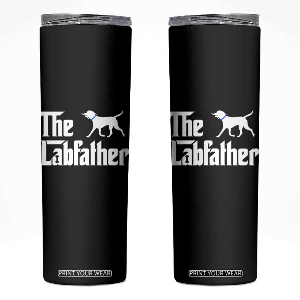 Funny Labrador Dad Skinny Tumbler The Lab Father Fathers Day Gifts For Dog Lovers Dad