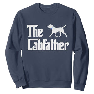 Funny Labrador Dad Sweatshirt The Lab Father Fathers Day Gifts For Dog Lovers Dad