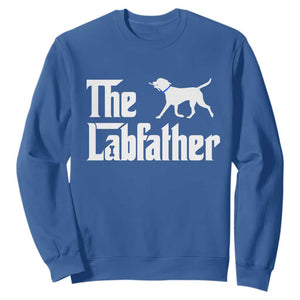 Funny Labrador Dad Sweatshirt The Lab Father Fathers Day Gifts For Dog Lovers Dad