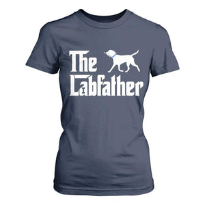 Funny Labrador Dad T Shirt For Women The Lab Father Fathers Day Gifts For Dog Lovers Dad