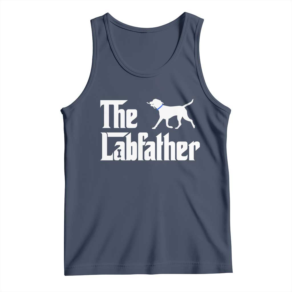 Funny Labrador Dad Tank Top The Lab Father Fathers Day Gifts For Dog Lovers Dad