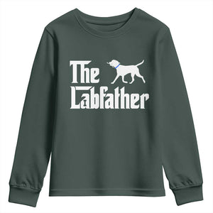 Funny Labrador Dad Youth Sweatshirt The Lab Father Fathers Day Gifts For Dog Lovers Dad