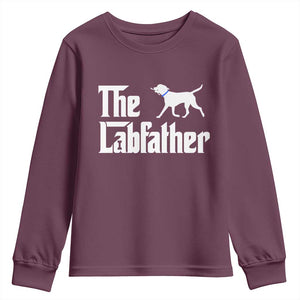 Funny Labrador Dad Youth Sweatshirt The Lab Father Fathers Day Gifts For Dog Lovers Dad