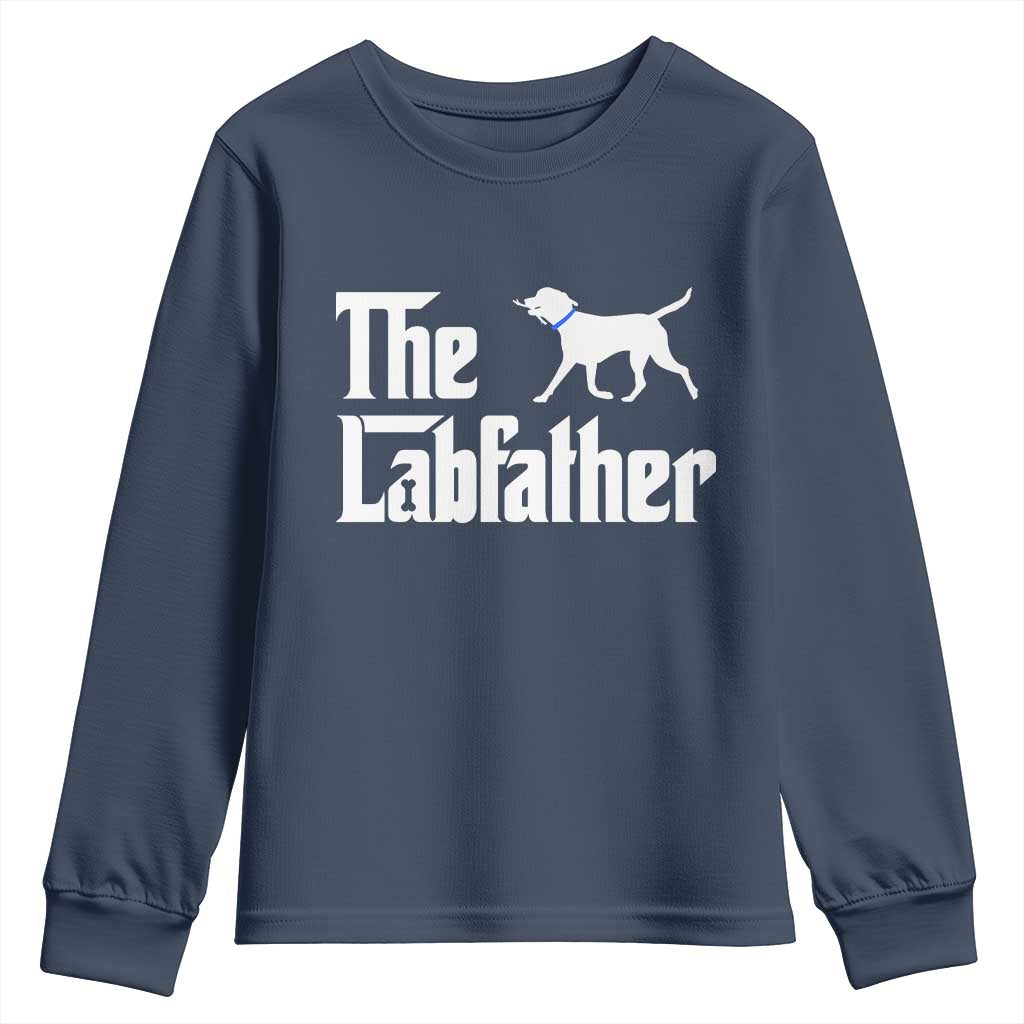 Funny Labrador Dad Youth Sweatshirt The Lab Father Fathers Day Gifts For Dog Lovers Dad