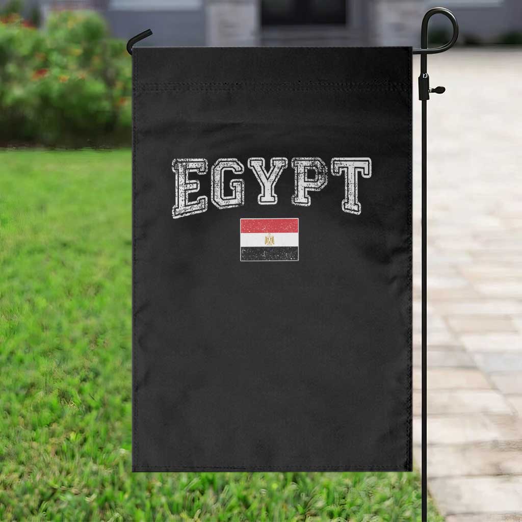 Vintage Egypt Garden Flag Distressed Flag Patriotic Football Fan Pride Gift for Egyptians TS10 Print Your Wear