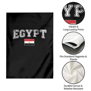 Vintage Egypt Garden Flag Distressed Flag Patriotic Football Fan Pride Gift for Egyptians TS10 Print Your Wear