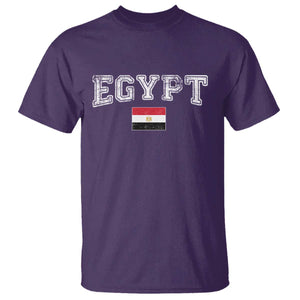 Vintage Egypt T Shirt Distressed Flag Patriotic Football Fan Pride Gift for Egyptians TS10 Print Your Wear