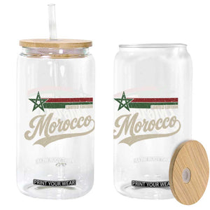Morocco Glass Can Limited Edition Vintage Moroccan Pride Retro TS10 Print Your Wear