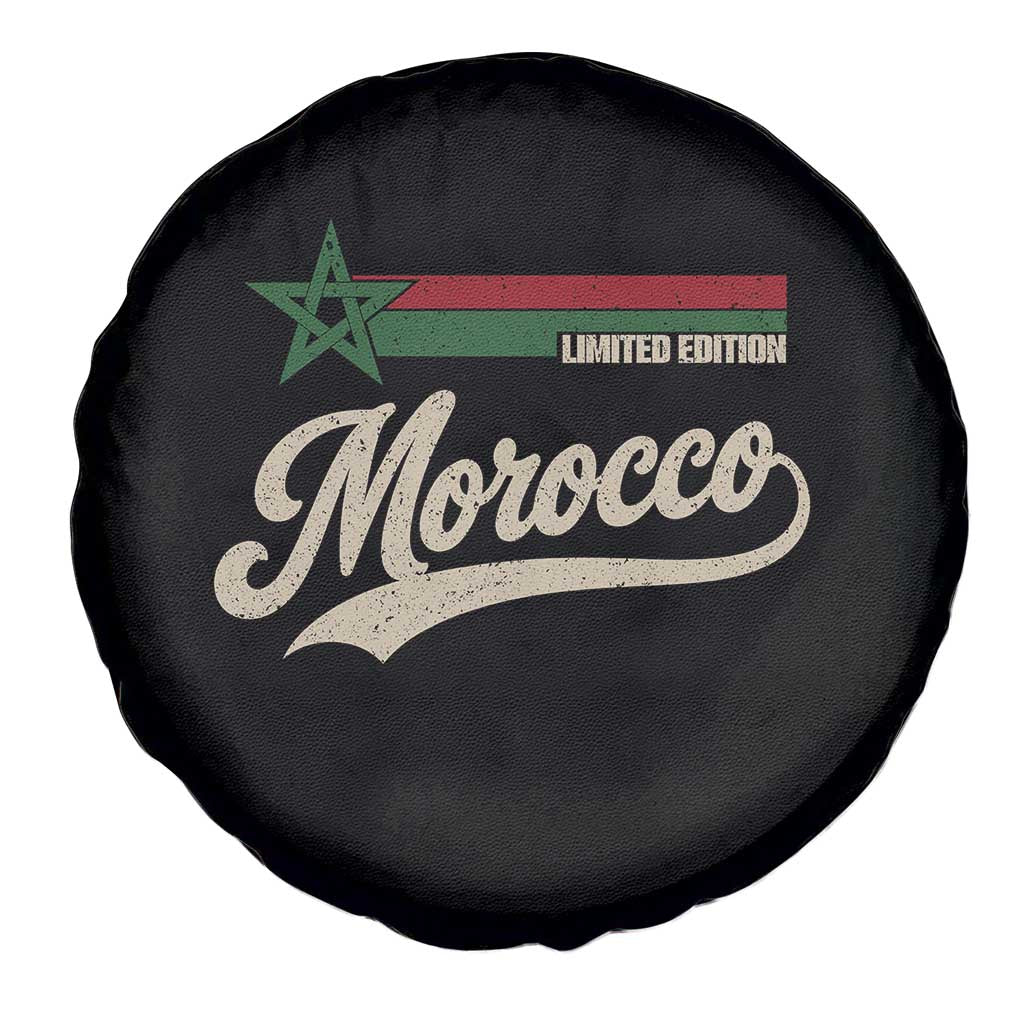 Morocco Spare Tire Cover Limited Edition Vintage Moroccan Pride Retro TS10 Print Your Wear
