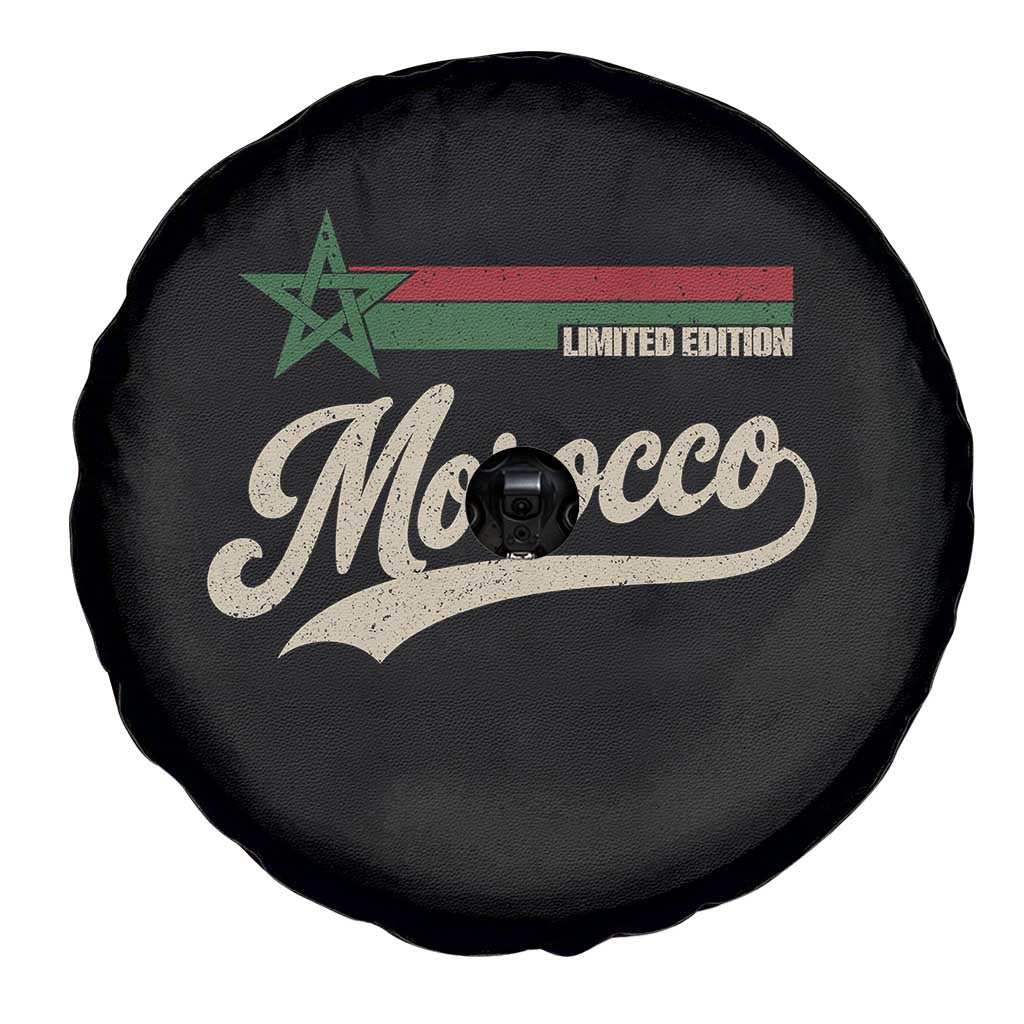 Morocco Spare Tire Cover Limited Edition Vintage Moroccan Pride Retro TS10 Print Your Wear