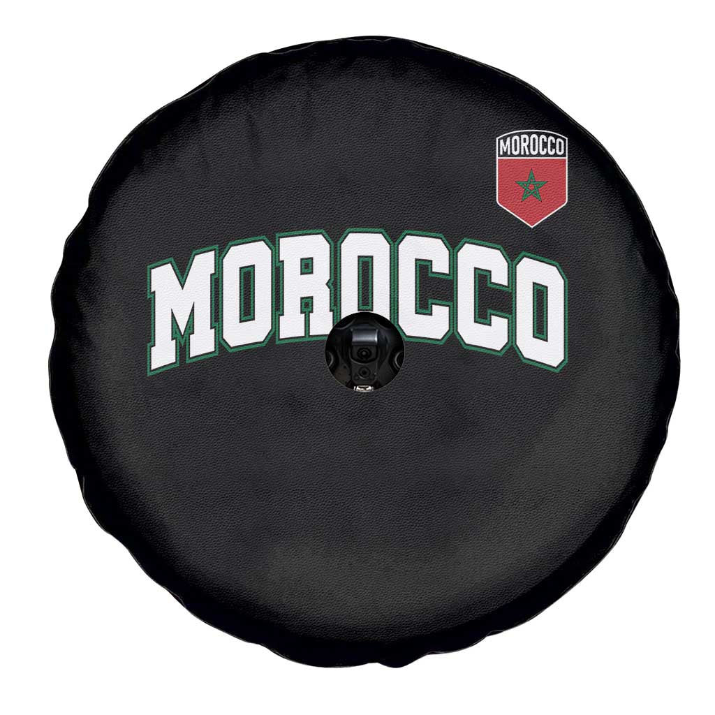 Morocco Moroccan Flag Vintage Pride Spare Tire Cover TS10 Print Your Wear