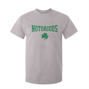 Irish Pride Boxing Fighting Notorious T Shirt For Kid Retro Shamrock Varsity Irish Lucky Clover Graphic TS10 Ice Gray Print Your Wear
