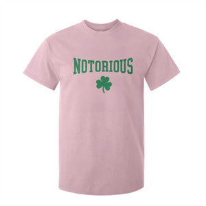 Irish Pride Boxing Fighting Notorious T Shirt For Kid Retro Shamrock Varsity Irish Lucky Clover Graphic TS10 Light Pink Print Your Wear