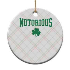 Irish Pride Boxing Fighting Notorious Ceramic Ornament Retro Shamrock Varsity Irish Lucky Clover Graphic TS10 1pc Christmas Plaid Print Your Wear