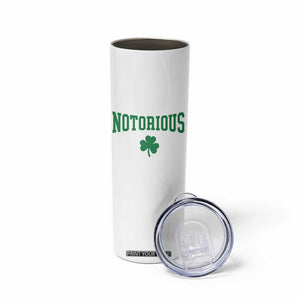 Irish Pride Boxing Fighting Notorious Skinny Tumbler Retro Shamrock Varsity Irish Lucky Clover Graphic TS10 Print Your Wear