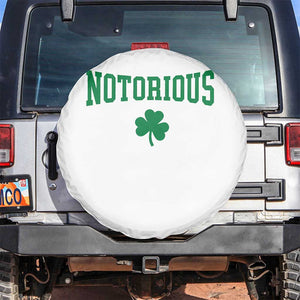 Irish Pride Boxing Fighting Notorious Spare Tire Cover Retro Shamrock Varsity Irish Lucky Clover Graphic TS10 No hole White Print Your Wear