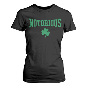 Irish Pride Boxing Fighting Notorious T Shirt For Women Retro Shamrock Varsity Irish Lucky Clover Graphic TS10 Black Print Your Wear