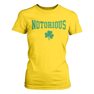 Irish Pride Boxing Fighting Notorious T Shirt For Women Retro Shamrock Varsity Irish Lucky Clover Graphic TS10 Daisy Print Your Wear
