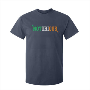 Irish Pride Boxing Fighting Notorious T Shirt For Kid Irish Flag Lucky Shamrock Graphic TS10 Navy Print Your Wear