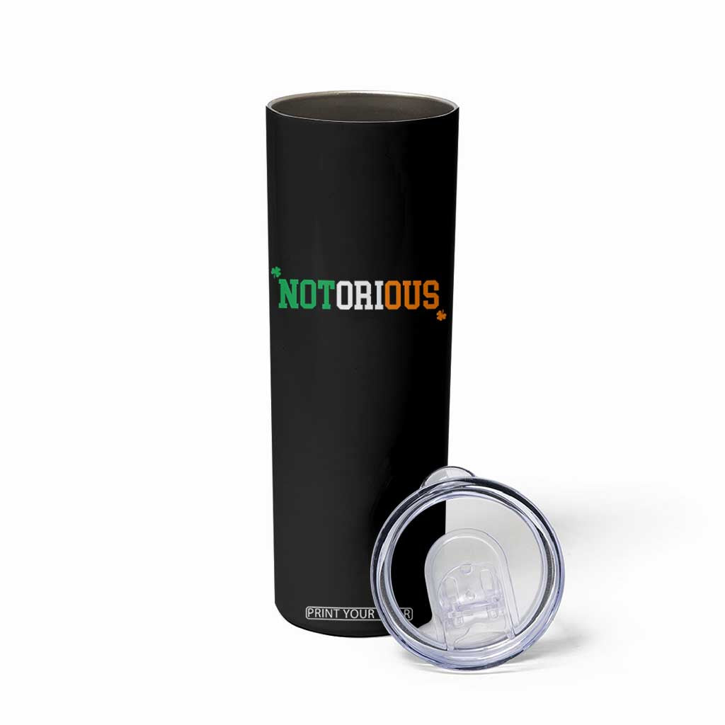 Irish Pride Boxing Fighting Notorious Skinny Tumbler Irish Flag Lucky Shamrock Graphic TS10 Print Your Wear