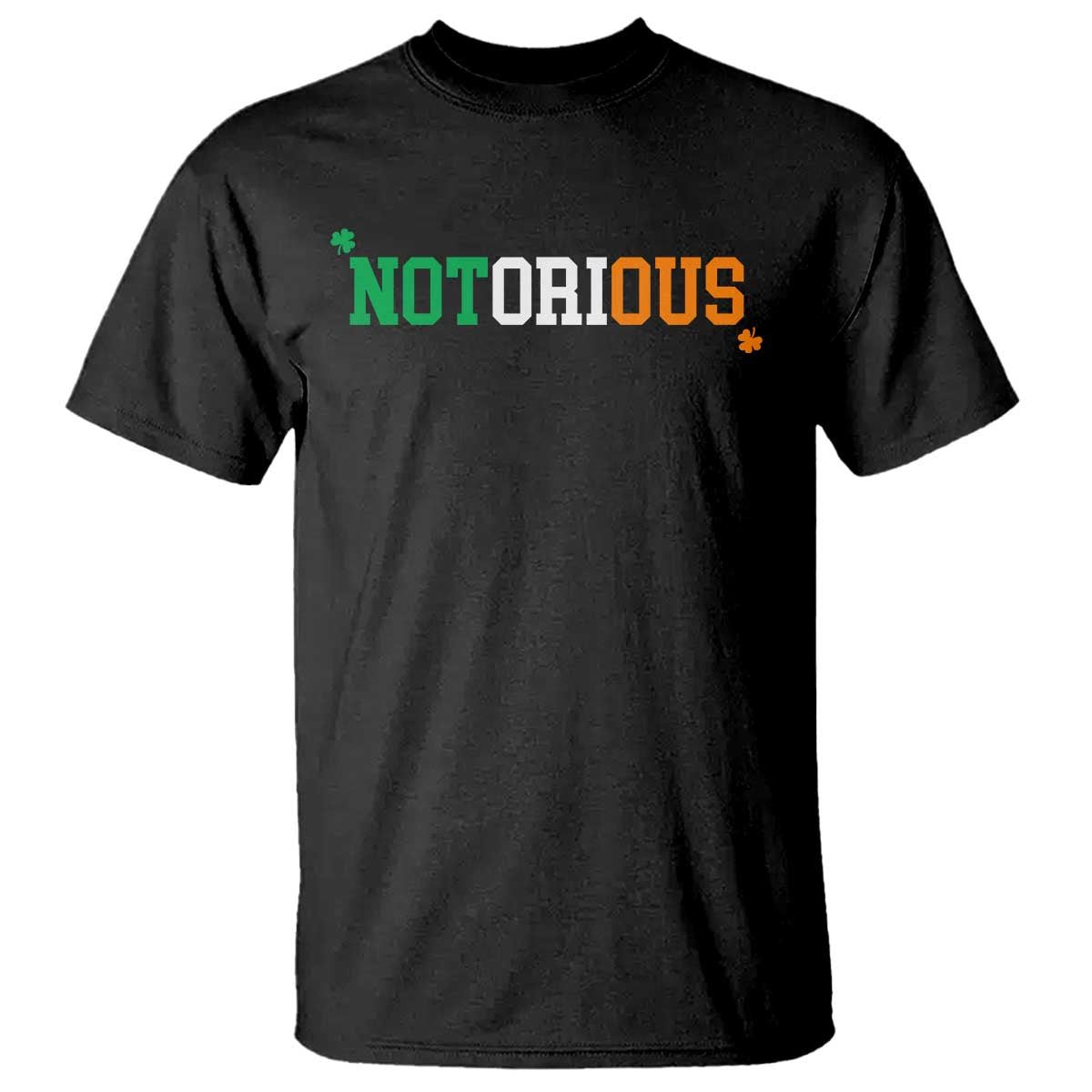 Irish Pride Boxing Fighting Notorious T Shirt Irish Flag Lucky Shamrock Graphic TS10 Black Print Your Wear