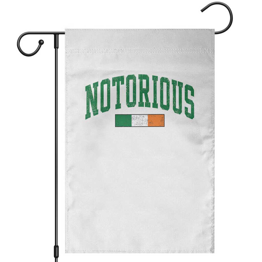 Vintage Irish Flag Notorious Garden Flag Boxing Fans TS10 White Print Your Wear
