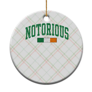 Vintage Irish Flag Notorious Ceramic Ornament Boxing Fans TS10 1pc Christmas Plaid Print Your Wear