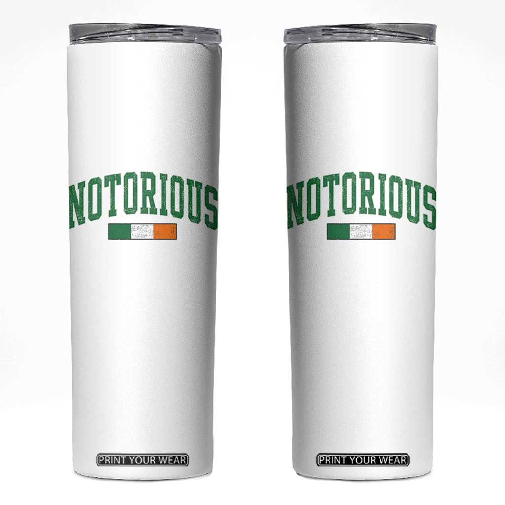 Vintage Irish Flag Notorious Skinny Tumbler Boxing Fans TS10 White Print Your Wear