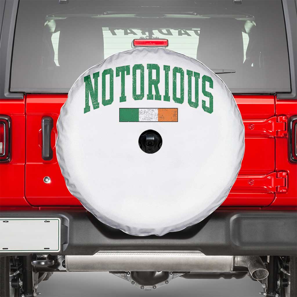 Vintage Irish Flag Notorious Spare Tire Cover Boxing Fans TS10 White Print Your Wear